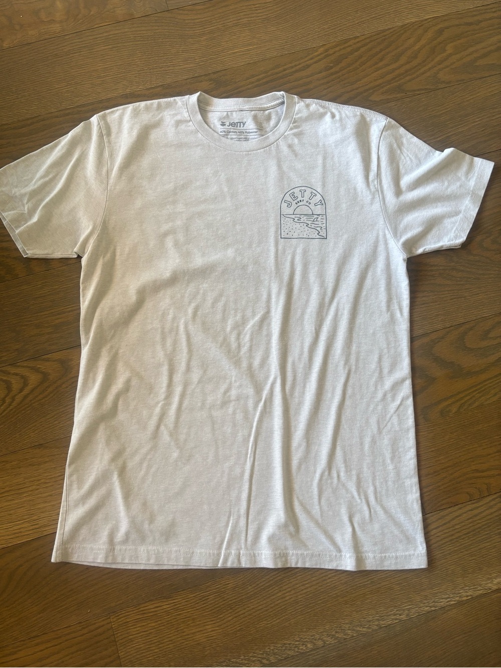 Jetty Tan Short-Sleeve Graphic Tee Large